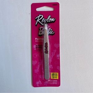 REVLON x BARBIE - Limited Edition Fearless Angled Slant Tip Tweezer - New